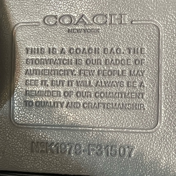 Coach Abby Duffle Shoulder Bag in Light Blue - Picture 12 of 15